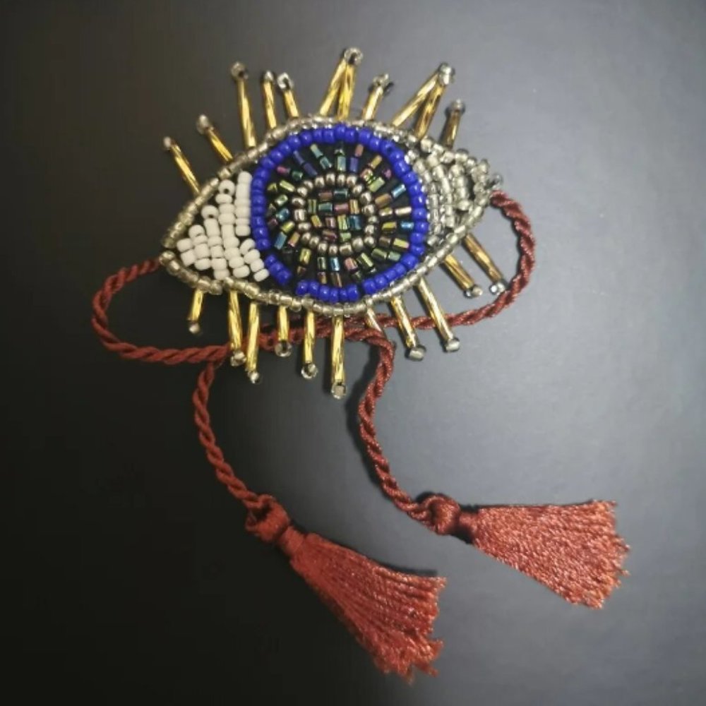 Beaded Evil Eye Bracelet